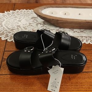 Wedge sandals size 12